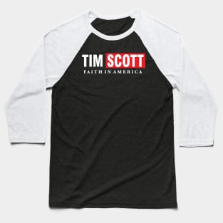 Tim Scott For President Baseball T-Shirt